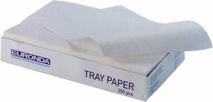 Traypapier 18 x 28 (10 Packungen  250 Blatt)